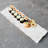 2-Piece White 20 3/4" Melamine Serving Tray