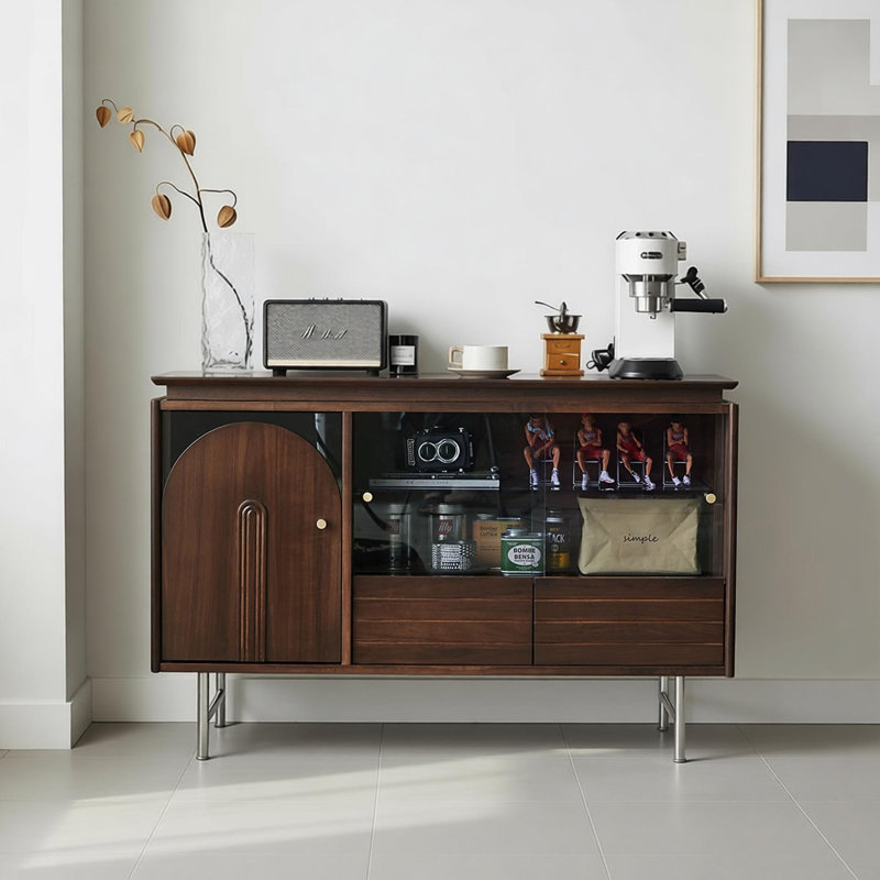 Simple and multi-functional storage sideboard, 31.49" H x 47.24" W x 15.55" D