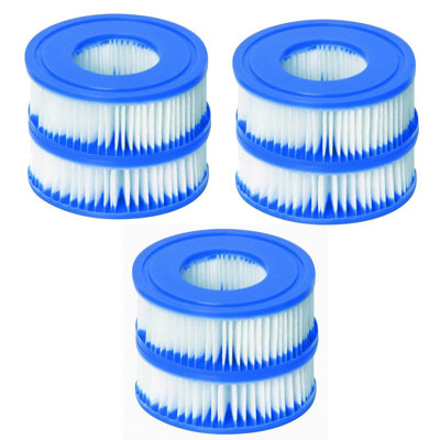 Bestway Lay-Z Spa Filter Pump Replacement Cartridge Type (VI)