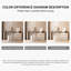 Meuble-lavabo de coin extensible Minimalist