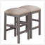 Ensemble de tabourets de salle à manger gris clair et gris