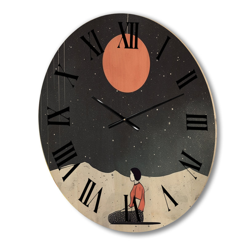 Horloge murale Minimalisme, Moyenne
