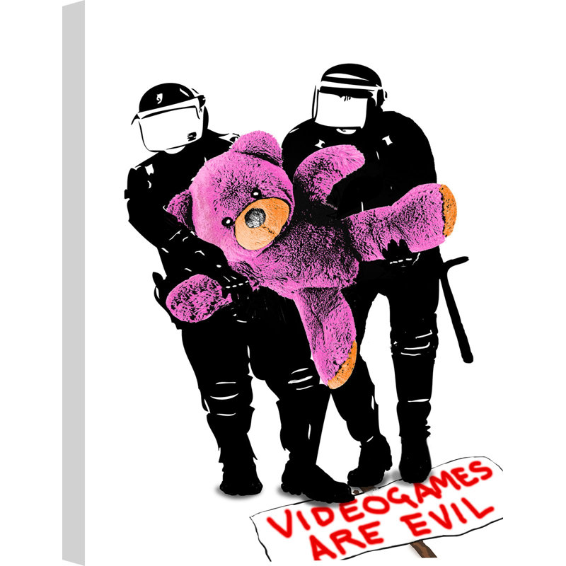 Soft Protest - Wrapped Canvas Print, 100cm H x 70cm W x 4cm D