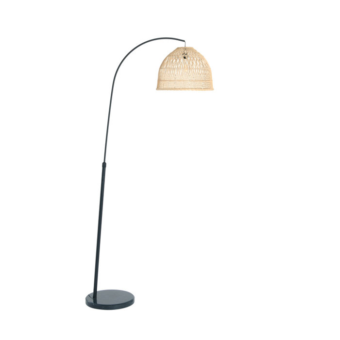 Leopold 78'' Arched Floor Lamp & Reviews | Joss & Main