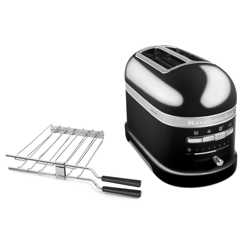 Kitchenaid, Artisan 2-Slot Toaster. Auto-Sensor Keep Warm Function, Onyx Black