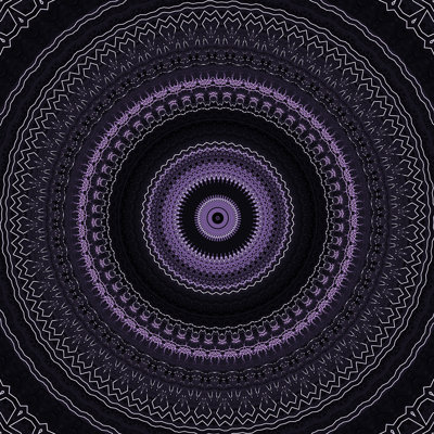 Mandala bohémien royal