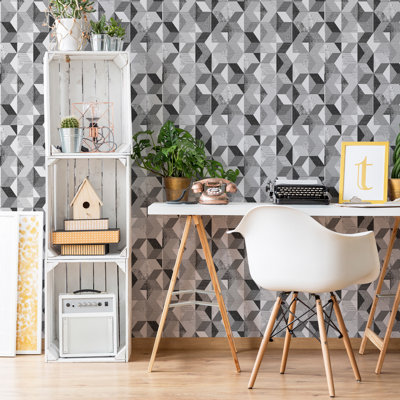 Rouleau de papier peint Tribal Geo Smooth