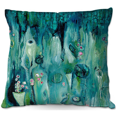 Patchwork Reversible Throw Pillow