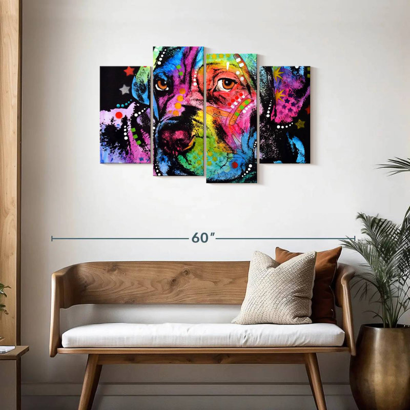 Brampt Young Mastiff, 27" H x 43" W