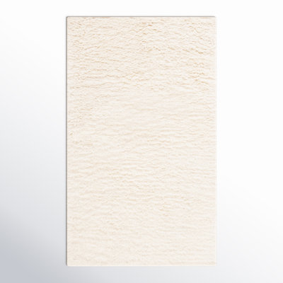 Abriel Handmade Wool Ivory Rug