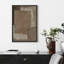 «Neutral Earth Tone», reproduction d'art sur toile abstraite - décor moderne minimaliste pour le salon ou le bureau-115244142-115244143-115244144