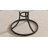 A Modern Minimalist Circular Dining Table, 33.3 - Inch Diameter, White Marble Textured Pattern Desktop, Uniquely Shaped Legs, Elegant & Practical For Dining Spaces