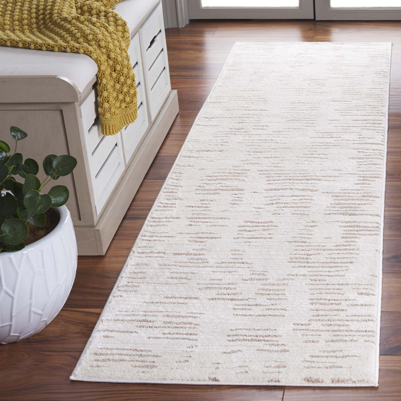Alurd Performance Abstract Rug, Runner 2'2" x 8'