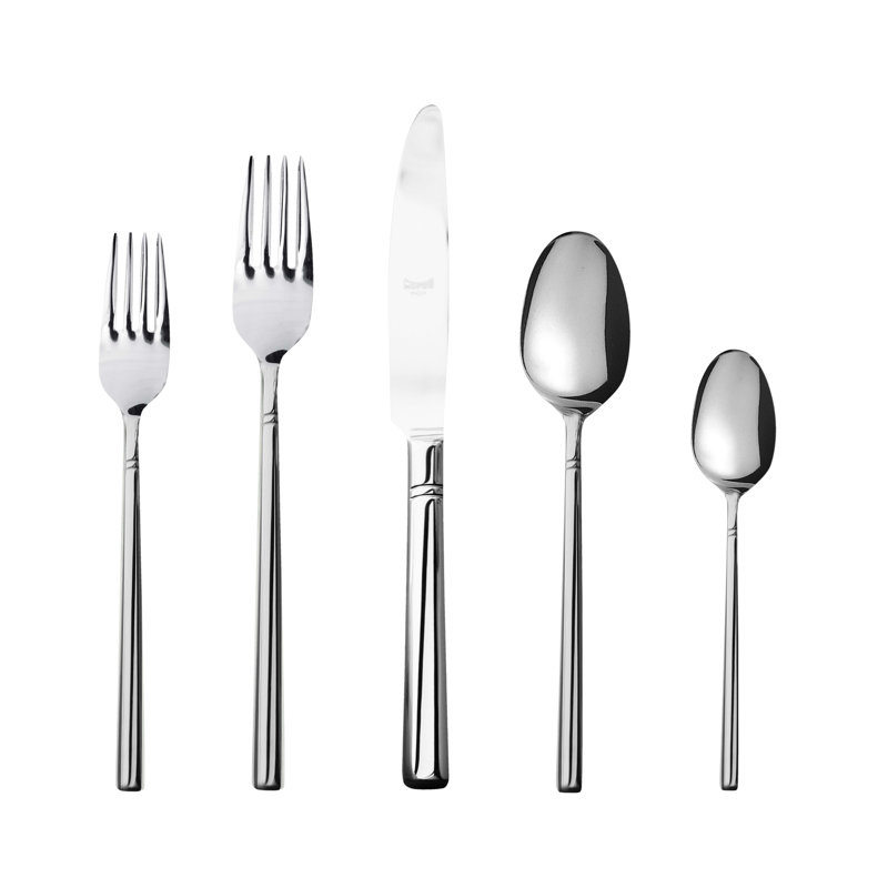 Ensemble de couverts Aria - 5 pièces - Acier inoxydable
