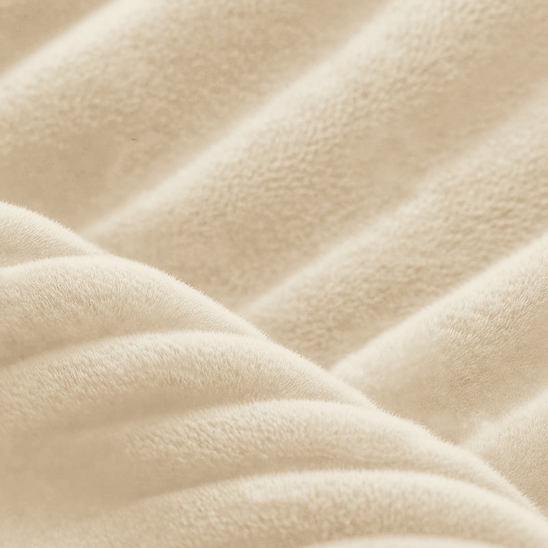 Canapé modulaire Boneless COMHOMA, Orienté à gauche (vu de face), Velours côtelé beige