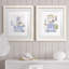 «Sketchy Bath I», ensemble de 2 peintures-130973069-130973107