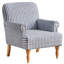 Upholstered Wooden Armchair-1598955420