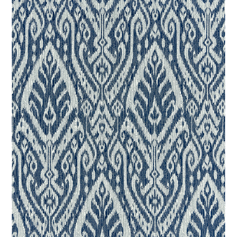 Tissu ikat Isola Borneo, Indigo