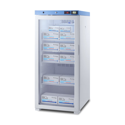 EQtemp 24" Wide Upright Healthcare Refrigerator, Certified to NSF/ANSI 456 Vaccine Storage