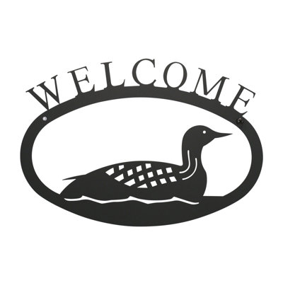 Loon - Welcome Sign Large