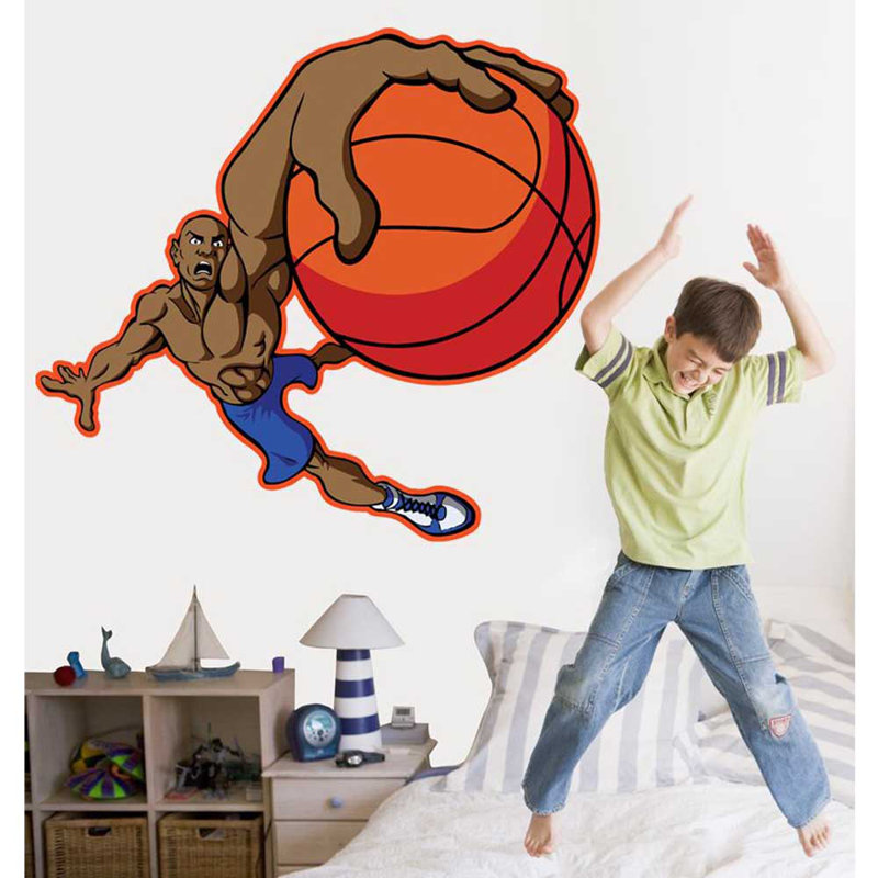 Sports Non-Wall Damaging Wall Decal, 42" H x 48" W