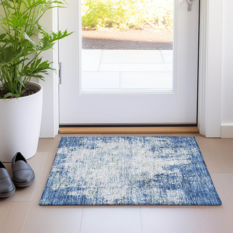 Tapis Aleighna avec envers antidérapant, Rectangle 1 pi 8 po x 2 pi 6 po