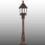 Lampe sur pied d'extérieur 39,4 po de hauteur