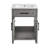 Calice 24" Bathroom Vanity in Carbon Grey