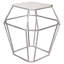 Paris Stone Frame End Table
