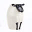 Flower Vase - O/S - Sheep - Suffolk Sheep Black