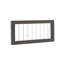 Vienna Toddler Guardrail, Darkwash Ash With Acrylic
