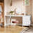 Kiyanni 59'' Vanity Desk with 3 Drawers-716323779