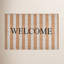 Non-Slip Striped Outdoor Doormat