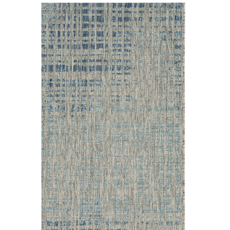Arvelo Performance Abstract Indoor/Outdoor Area Rug, Rectangle 5'3" x 7'7"