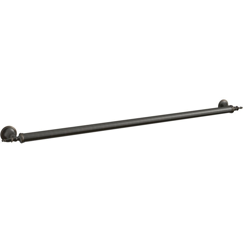 Decorative Grab Bar, Oil-Rubbed Bronze, 50" W