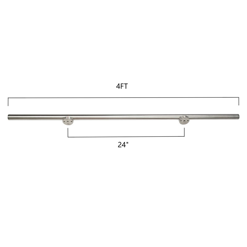 7 - Step Stainless Steel Folding Step Ladder