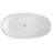 Tex 66.5'' x 33.5'' Freestanding Soaking Acrylic Bathtub