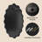 Scalloped Oval Metal Wall Mirror-482666982-482666987