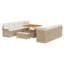 141cm Wide Patio Sofa with Cushions