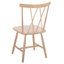 Chaise d'appoint en bois massif Jordyn-742579923