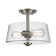Jantz Glass Semi Flush Mount