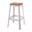 Tabouret 30 "en bois massif-1091920234