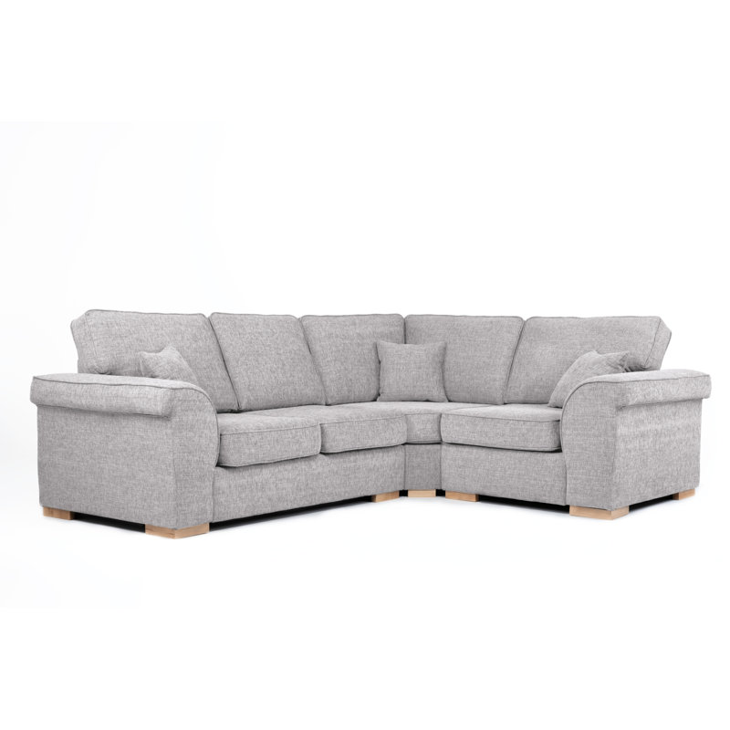 Picadilly Corner Sofa, Right Hand Facing, Silver