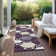 Malek Indoor/Outdoor Area Rug with Non-Slip Backing