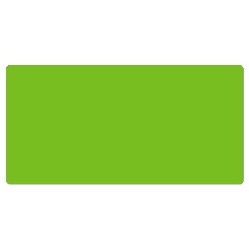 CounterArt Large Waterproof Desk Protector Mat 32" x 16", Green