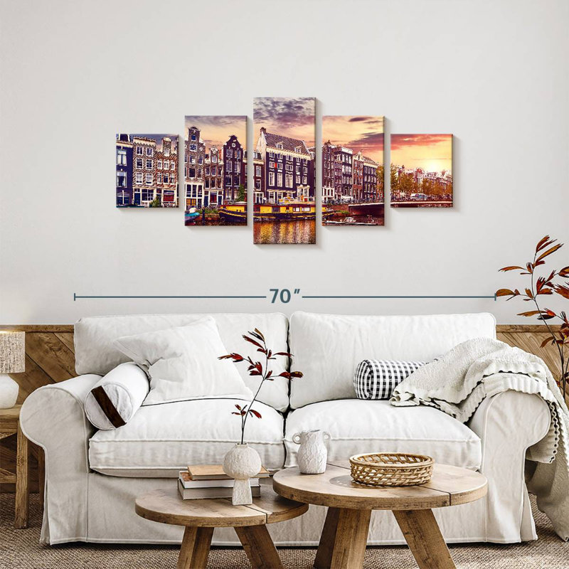 Amsterdam Canal Sunset