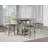Abacus 5-Piece Counter Drop-Leaf Dining Set(Table & 4 Chairs)