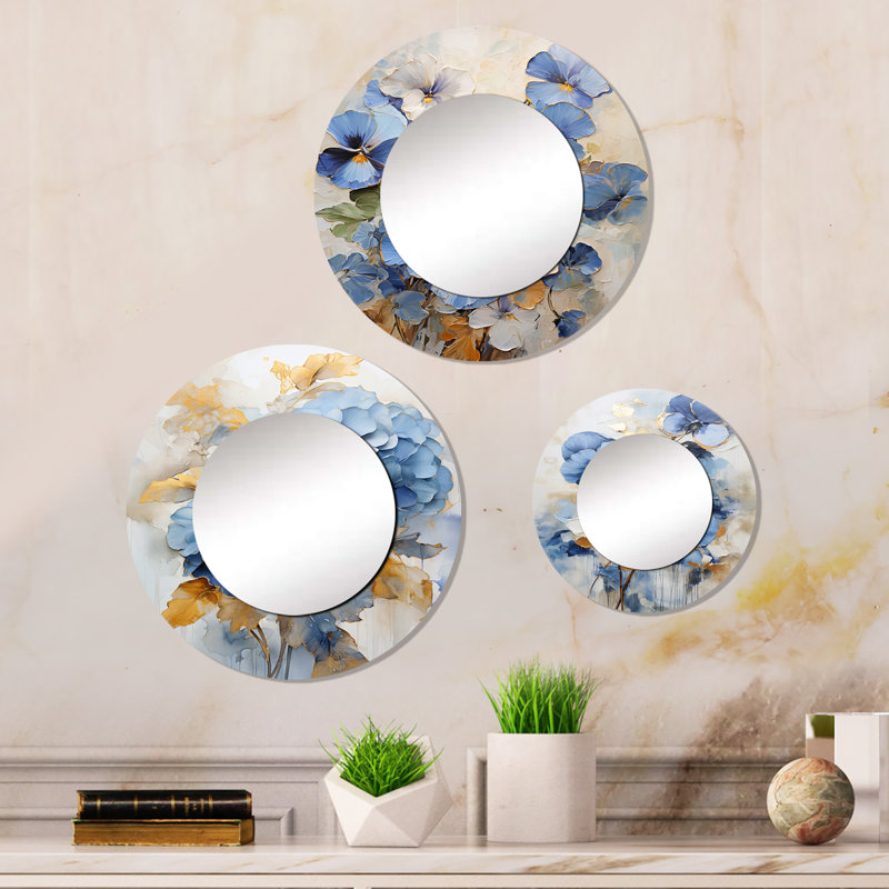 Ensemble de 3 miroirs Dishawn