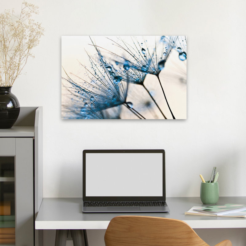 Mystic Blue - art photographique floral et nature morte, H 16 po x l 24 po