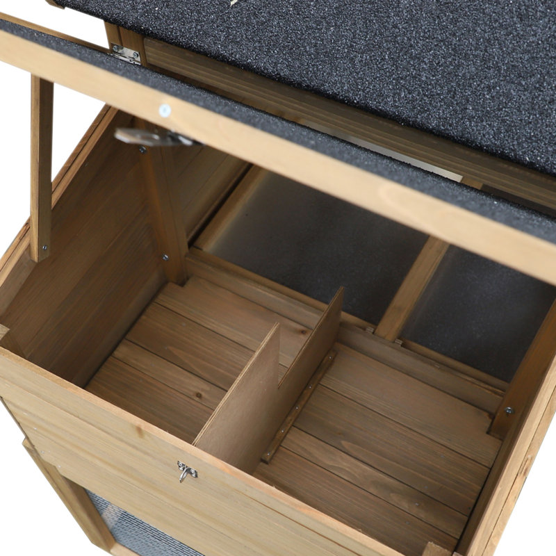 Nesthut 69" Wooden Chicken Coop